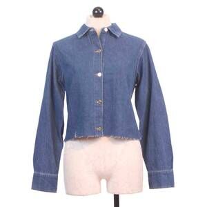 NEW DL1961 - WOMEN'S women's montauk long sleeve shirt top in north beach